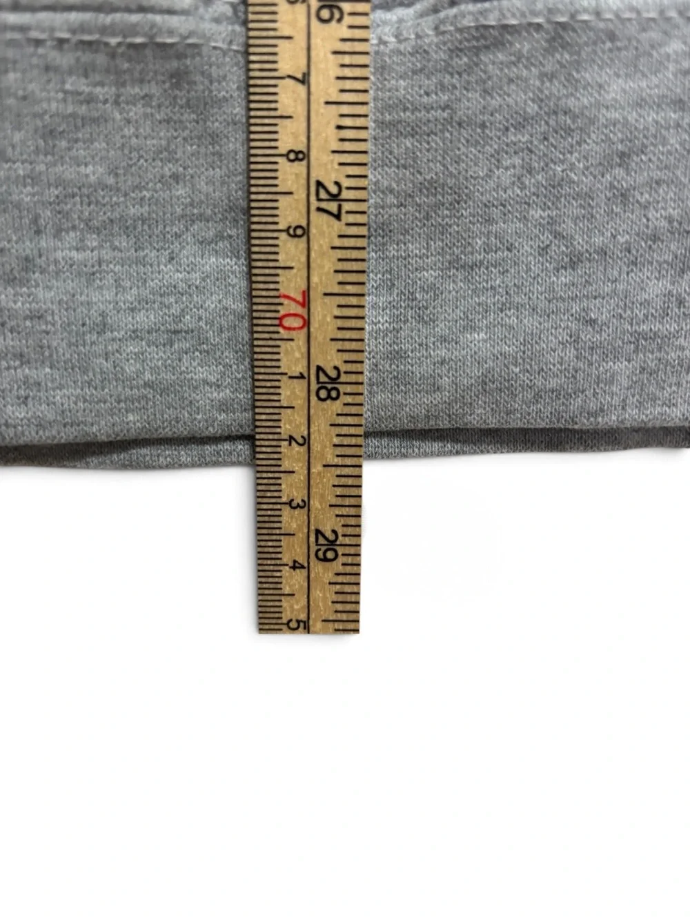 University of Kansas Y2K Hoodie Gray Unisex KANSAS Logo Pouch J. America Size L